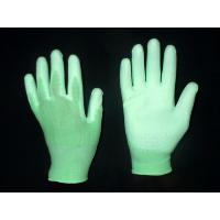 Polyester knits with PU coating in color